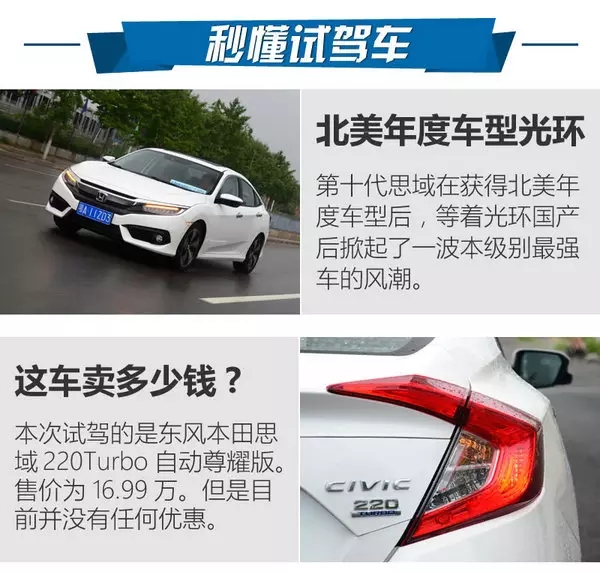 憑什么叫神車？ 本田思域220Turbo試駕