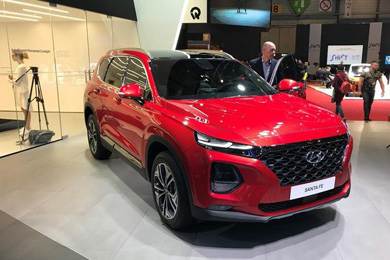 日內(nèi)瓦車展：實拍現(xiàn)代全新格越，追求實用性的SUV